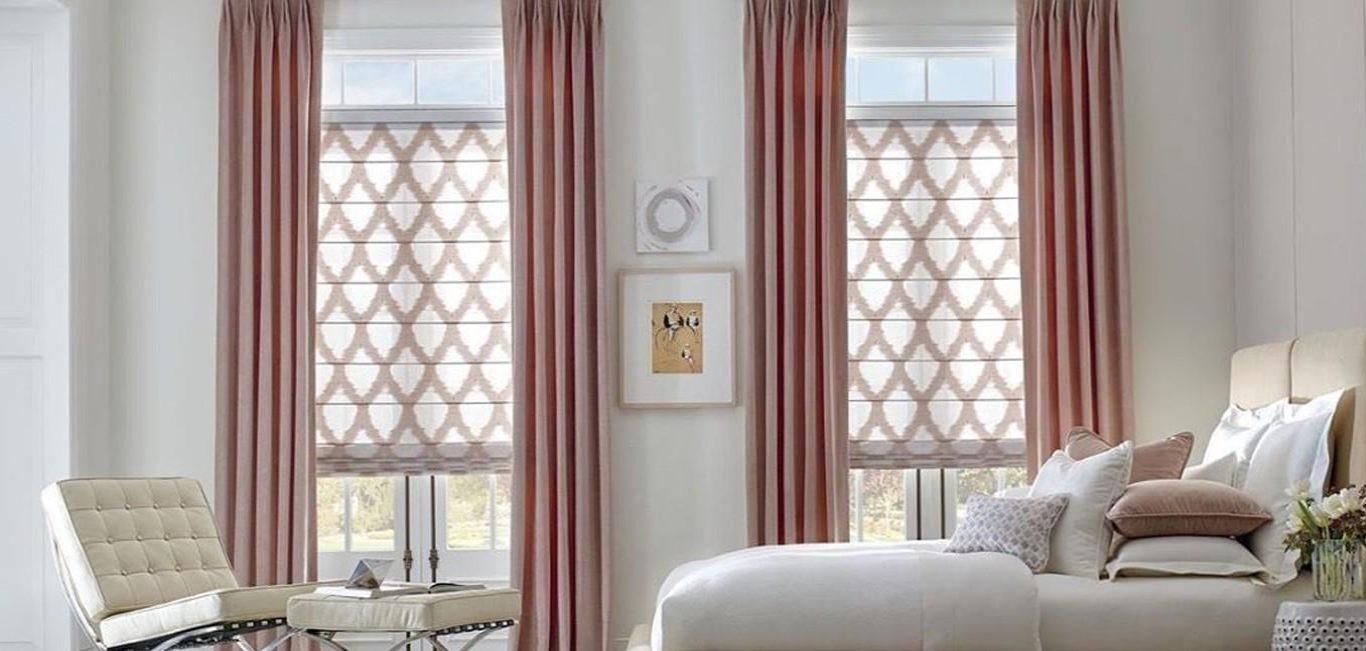 Cortinas Hunter Douglas Cortinas rosadas